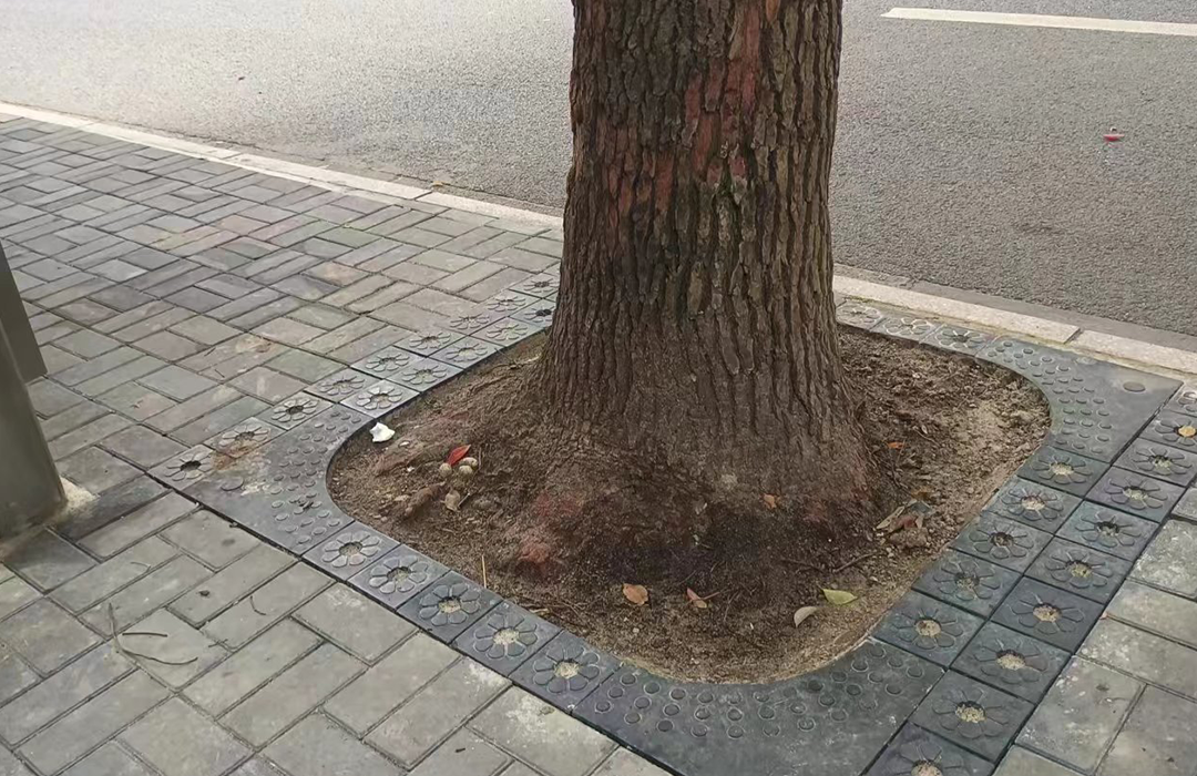 密云路-组合式树穴盖板（梅花）